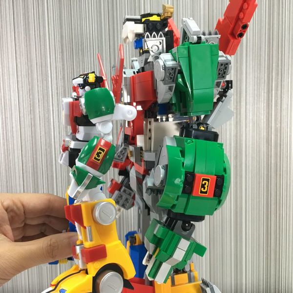 lego vs bandai 最新百兽王玩具比并