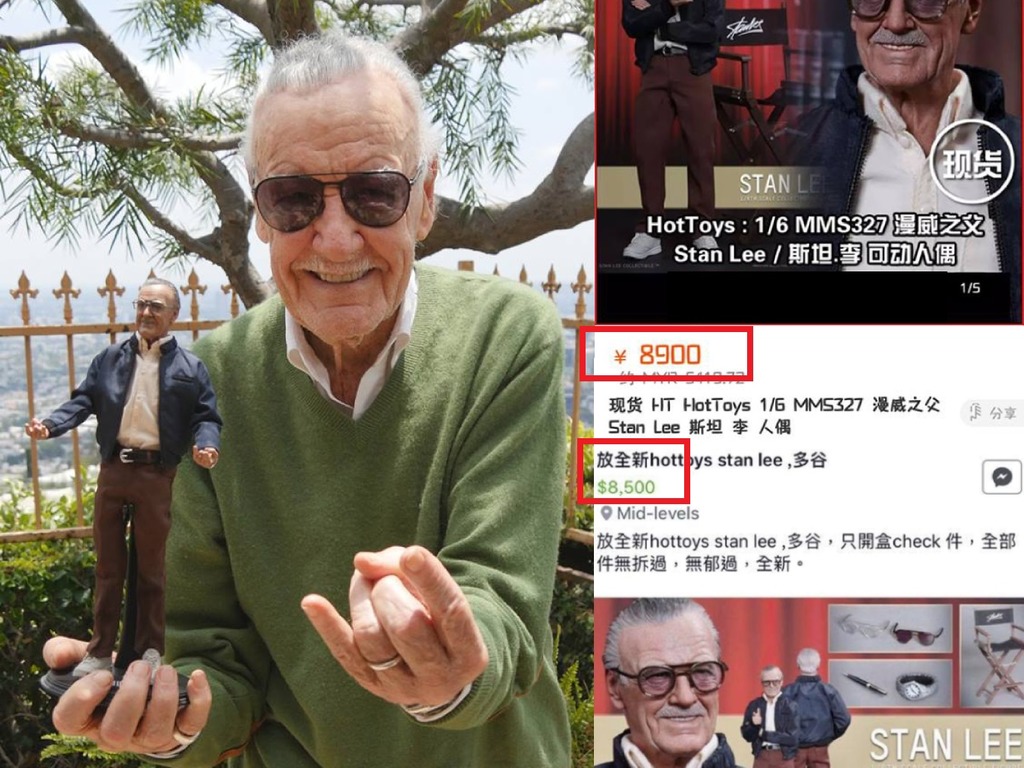 stan lee 离世 hottoys 人偶炒至天价!粉丝怒骂:好唔尊重