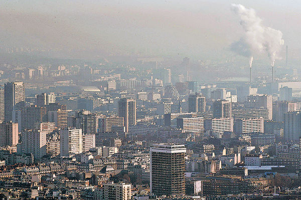 巴黎空氣污染 近10年最嚴重