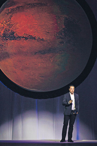 本世紀送百萬人 殖民火星招死士