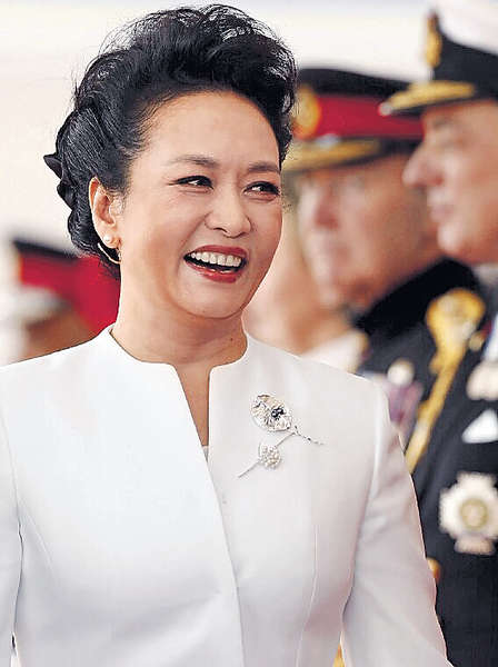 麗媛風采惹是非