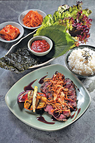 型格西式韓國料理