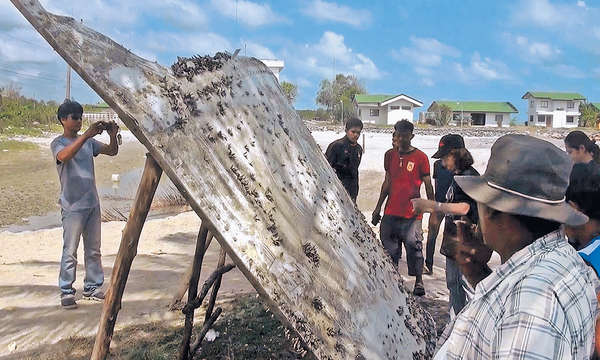 泰國南部發現疑似MH370碎片