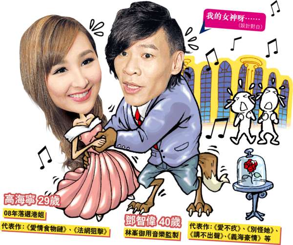 傳秘戀音樂才子鄧智偉3年 高Ling拍拖了 宅男疾呼：公平咩？