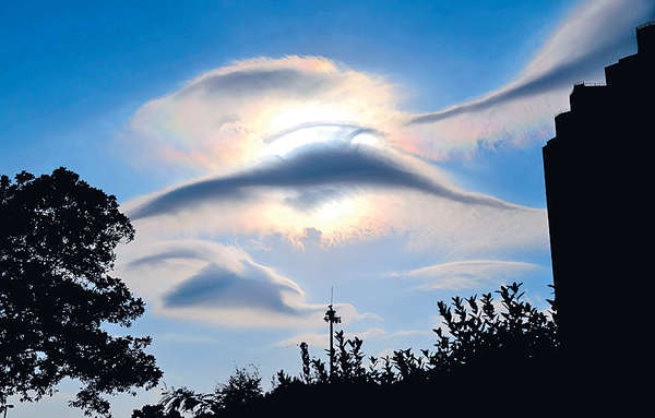 港人拍「UFO雲」奇景 獲NASA採用