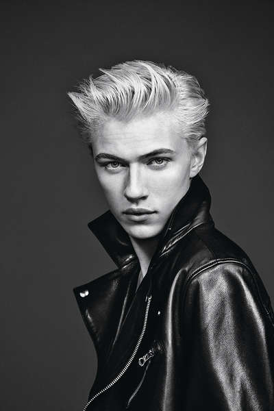 「精靈系男模」Lucky Blue 做L'Oréal Men Expert新代言人