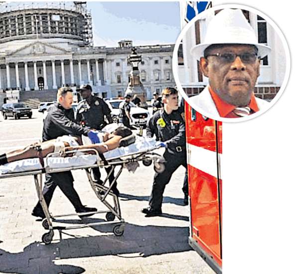 持槍闖國會山莊 牧師被警擊傷就擒