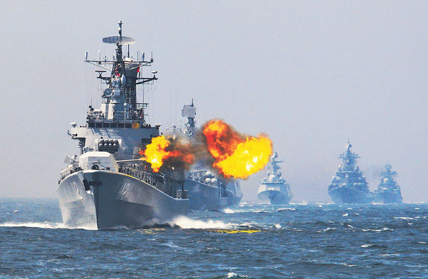 中俄9月南海聯合軍演