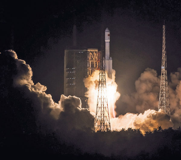 長征七號首飛 中國太空站揭幕