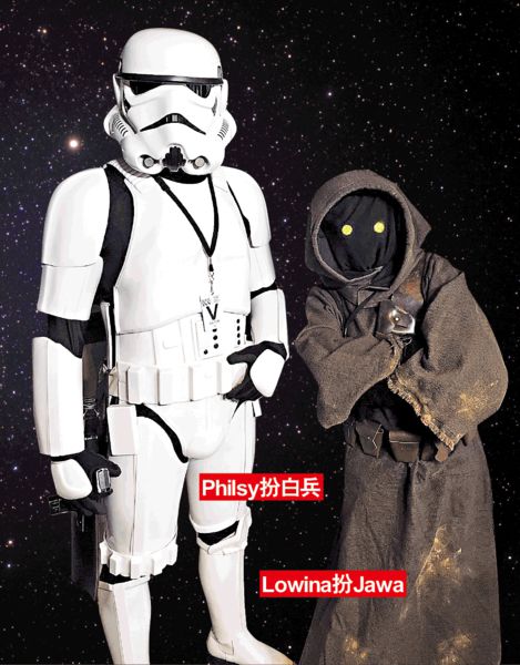 星戰狂迷COSPLAY兼做善事