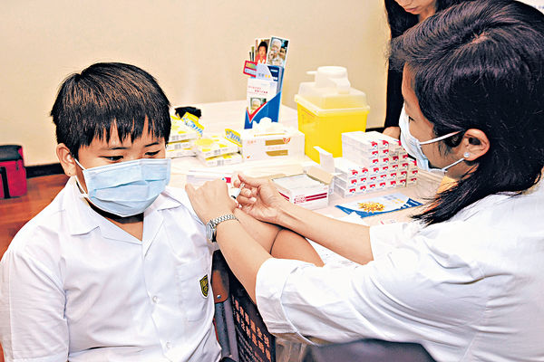 流感針資助擴至12歲 料32萬童受惠