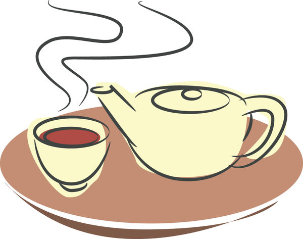 Steaming hot drink