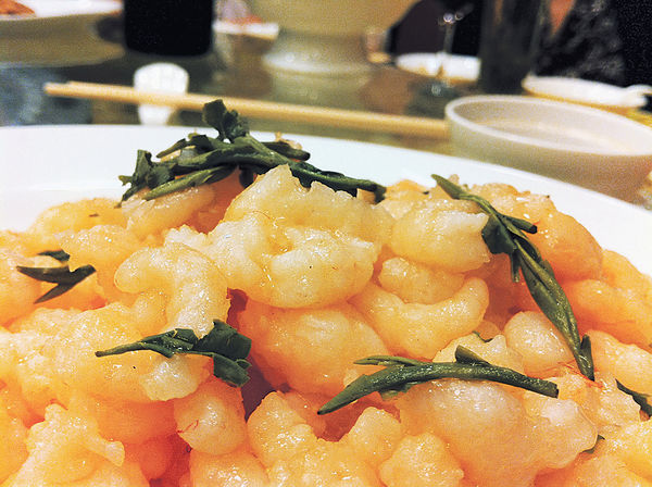 天池下的瓜皮蝦