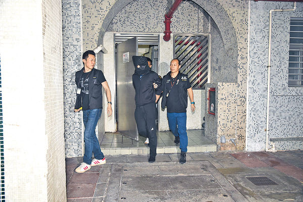 收陀地不遂傷店員 黑漢落網