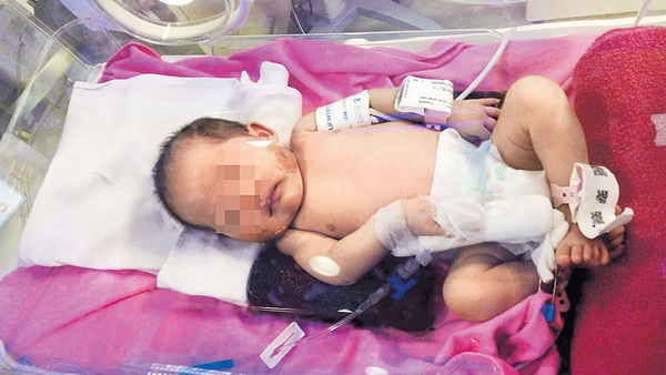 廣華墮地女嬰 父母再報案