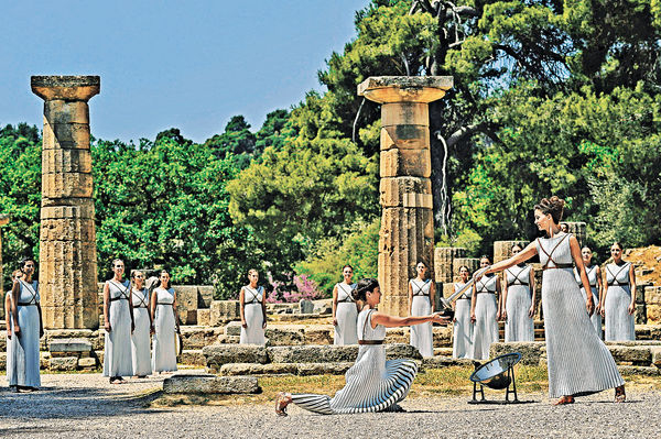 奧林匹克尋源 古希臘人裸命作賽