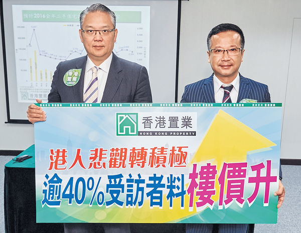 港置料全年樓價波幅約5％