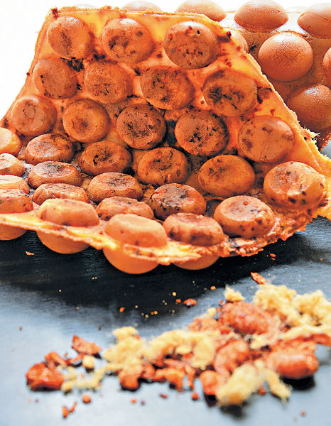 花園街熱賣 勁辣雞蛋仔