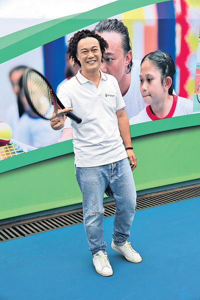 Eason自爆 當年似張德培