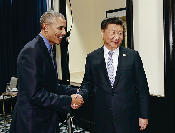 習近平晤奧巴馬 指中美關係處關鍵時刻