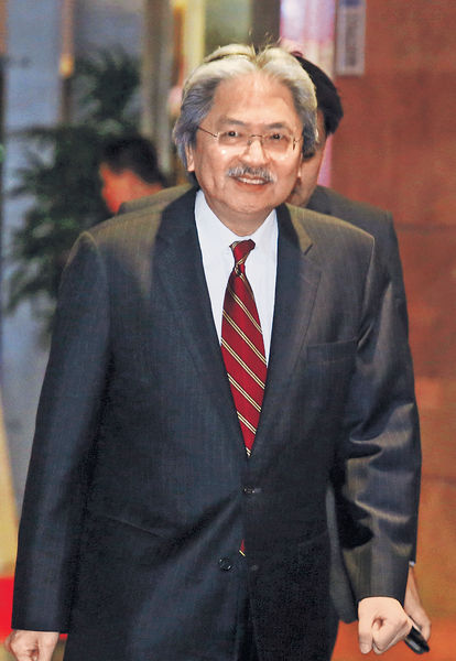 上京今晤王光亞 財爺續封口 不談選特首