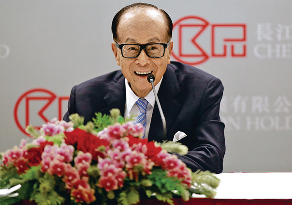 4大家族選委政綱 李嘉誠：特首要為港人帶希望