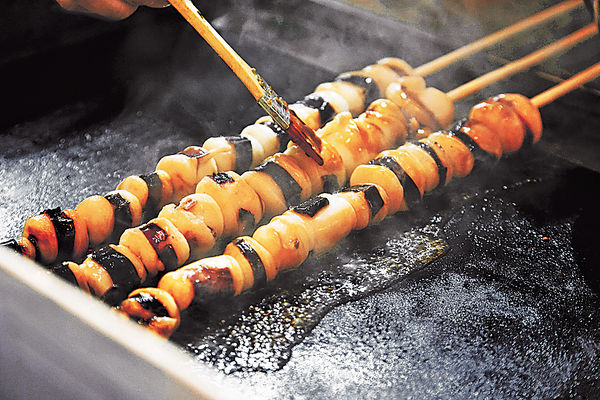 40厘米長八爪魚串燒