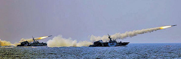 針對韓薩德 海軍北海演習首曝光