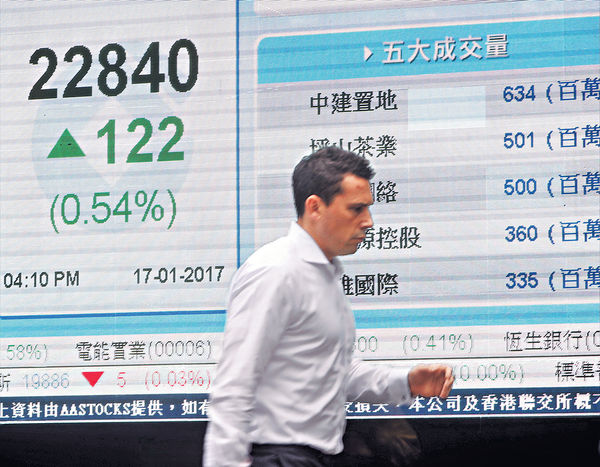 港股乾升 滙豐渣打造好