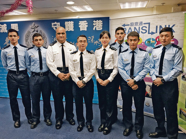 少數族裔學中文助搵工 3年10人入紀律部隊