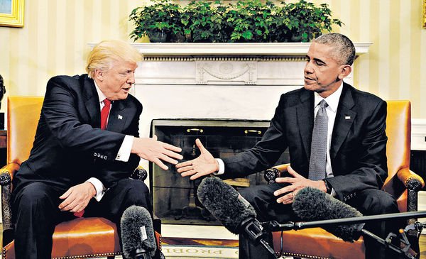 奧巴馬：若再選必連任 特朗普：無可能