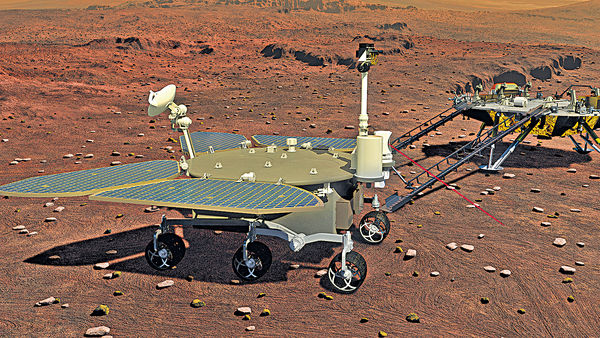 中國擬2020年探測火星