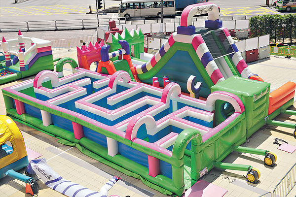 競跑過五關 建立合作精神