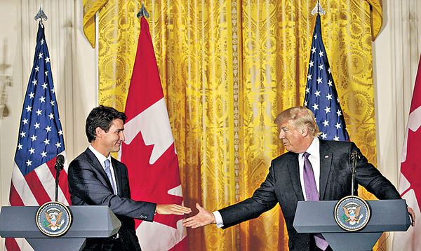 特朗普：「調整」對加國貿易