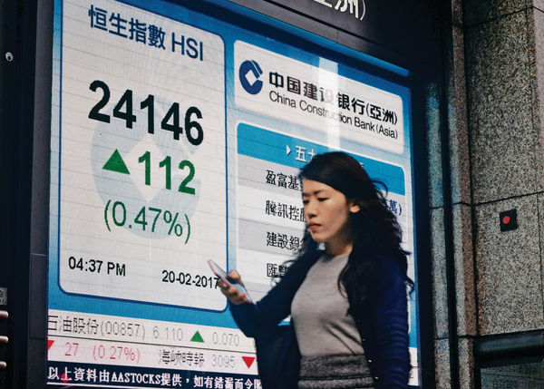 騰訊破頂 滙豐績前受捧