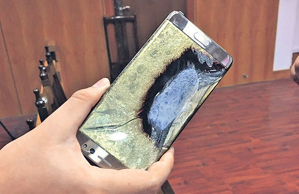 滬首宗Note7爆炸案開庭 惠州三星致歉賠$3萬