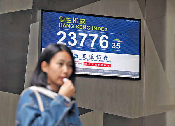 基建股發力 港股回穩