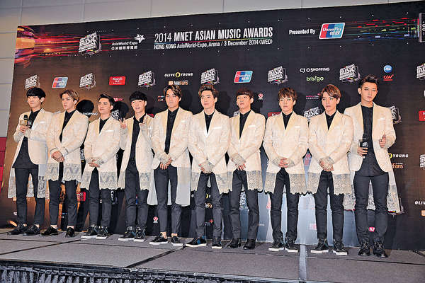 《MAMA》大贏家 EXO視劉華為目標