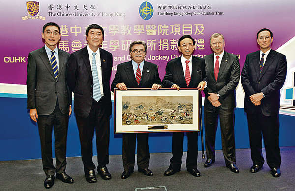 馬會捐款創新高 全年36億大手筆