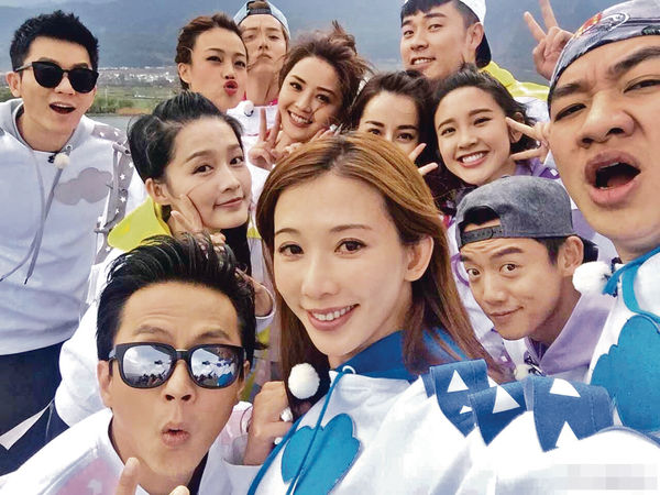 祖兒阿Sa夥林志玲拍《奔跑吧》