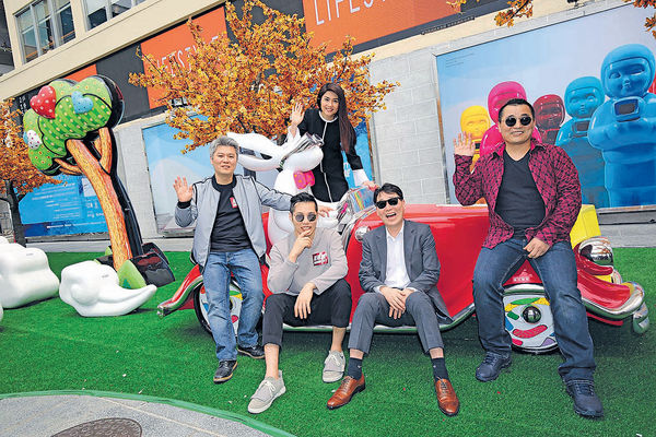 南韓藝術家 海港城打造「仙境」