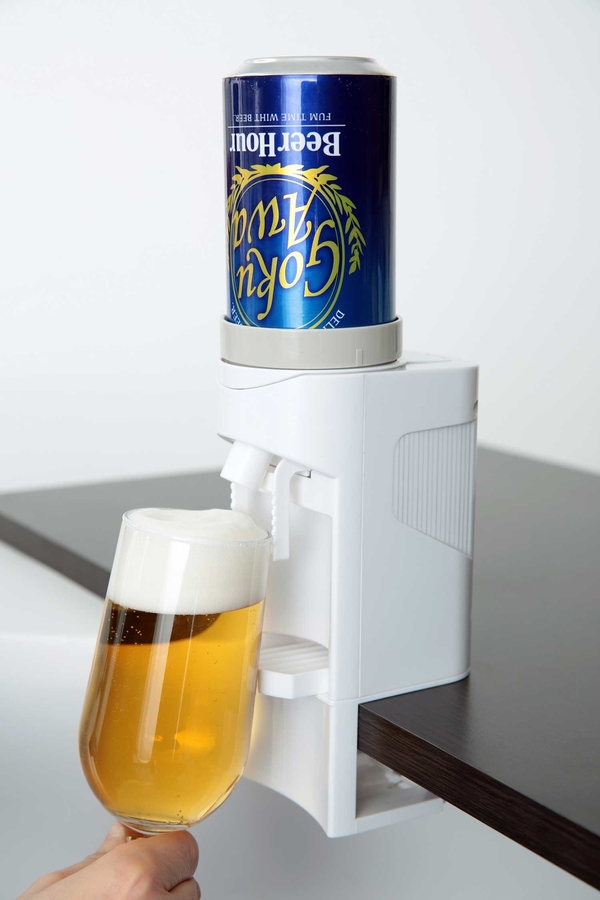 罐啤斟出生啤风味 流动斟酒器自动制泡