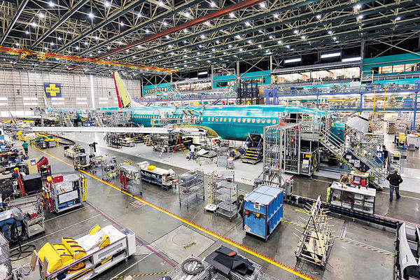 波音中國工廠月底開工 明年交付首架飛機