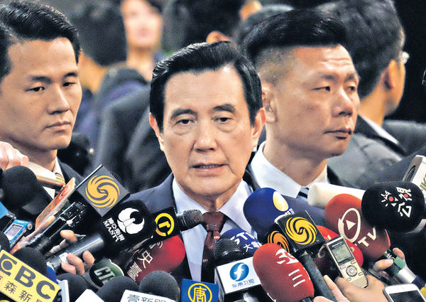 涉教唆洩密 台前總統馬英九遭起訴