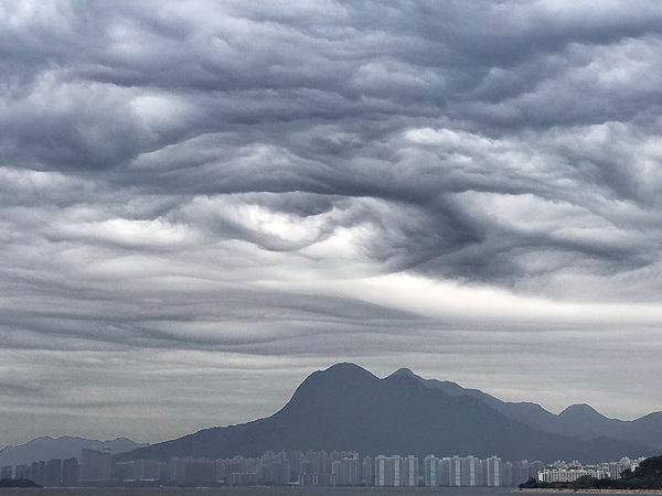 大埔現「天眼雲」 天文台拆解：新雲種