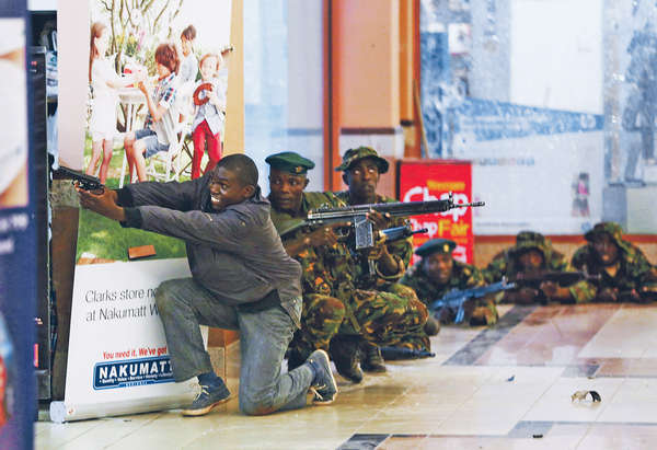 肯尼亞商場恐襲 59死300傷