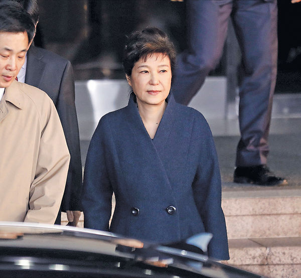 憂證據被毀 韓檢方申請拘捕朴槿惠