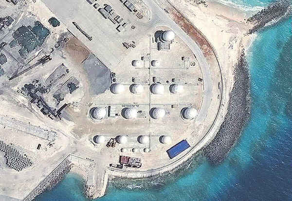 美智庫︰華南沙3島礁完工 可部署導彈