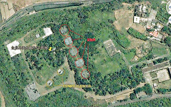 台防空部署 Google睇晒