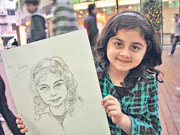 街頭速寫 手繪眾生相